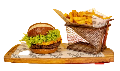 Rolling Smoke Mix Special Burger 